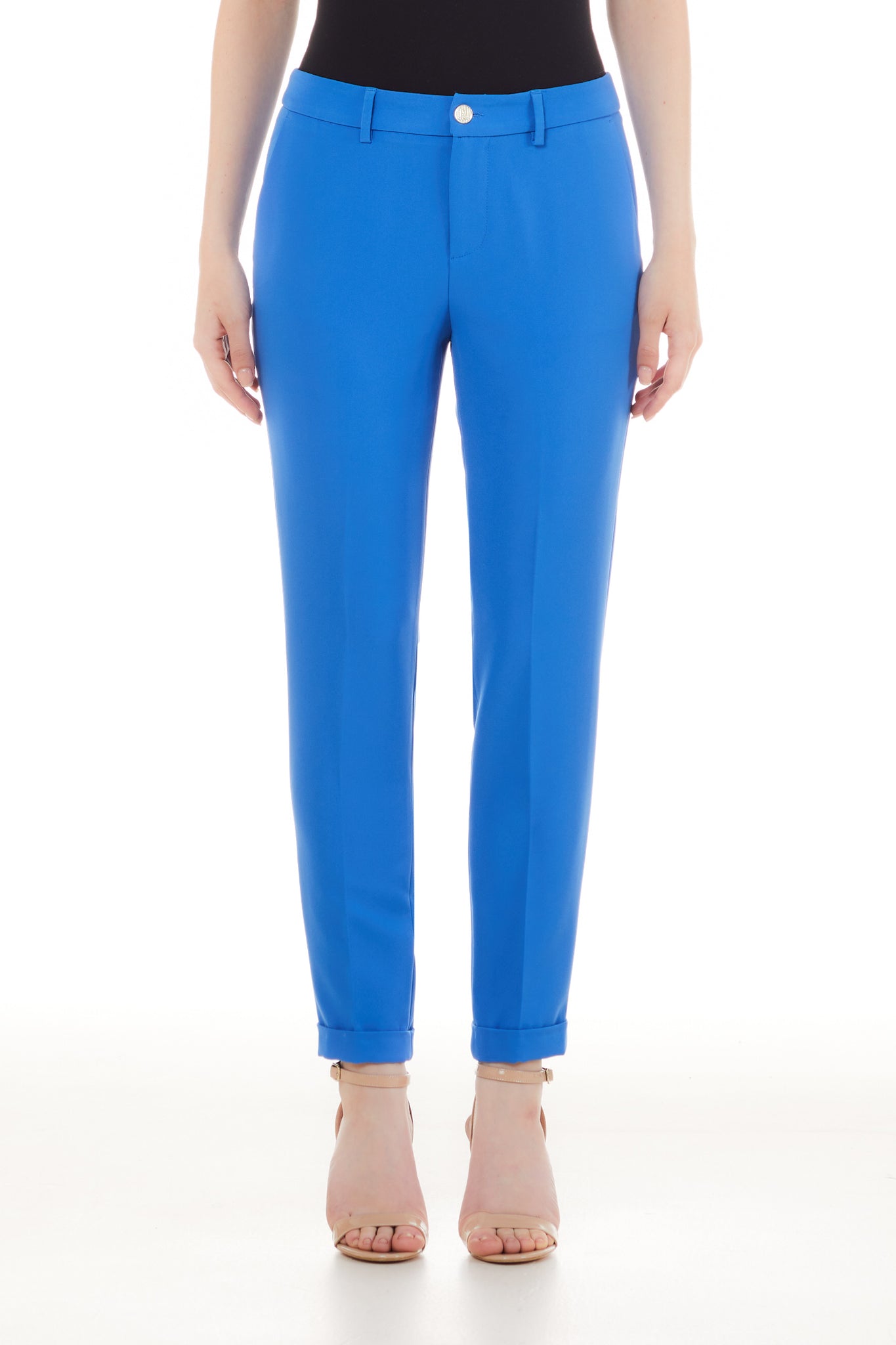 Pantalone in Twill Stretch Liu Jo / Azzurro - Ideal Moda