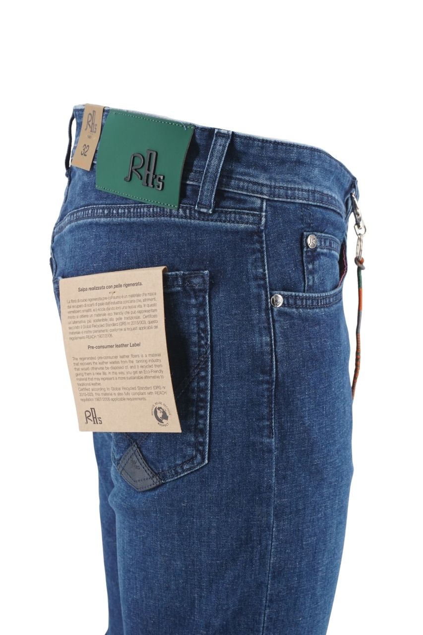 Jeans in Cotone e Lino Roy Roger's / Jeans - Ideal Moda