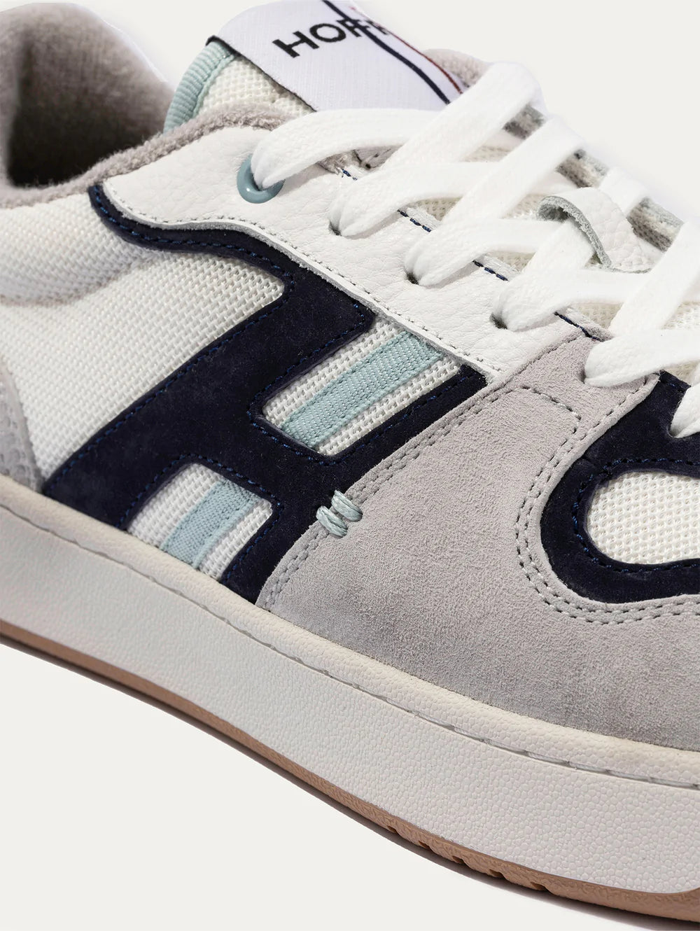 Sneaker con Inserti in Suede Hoff / Bianco - Ideal Moda