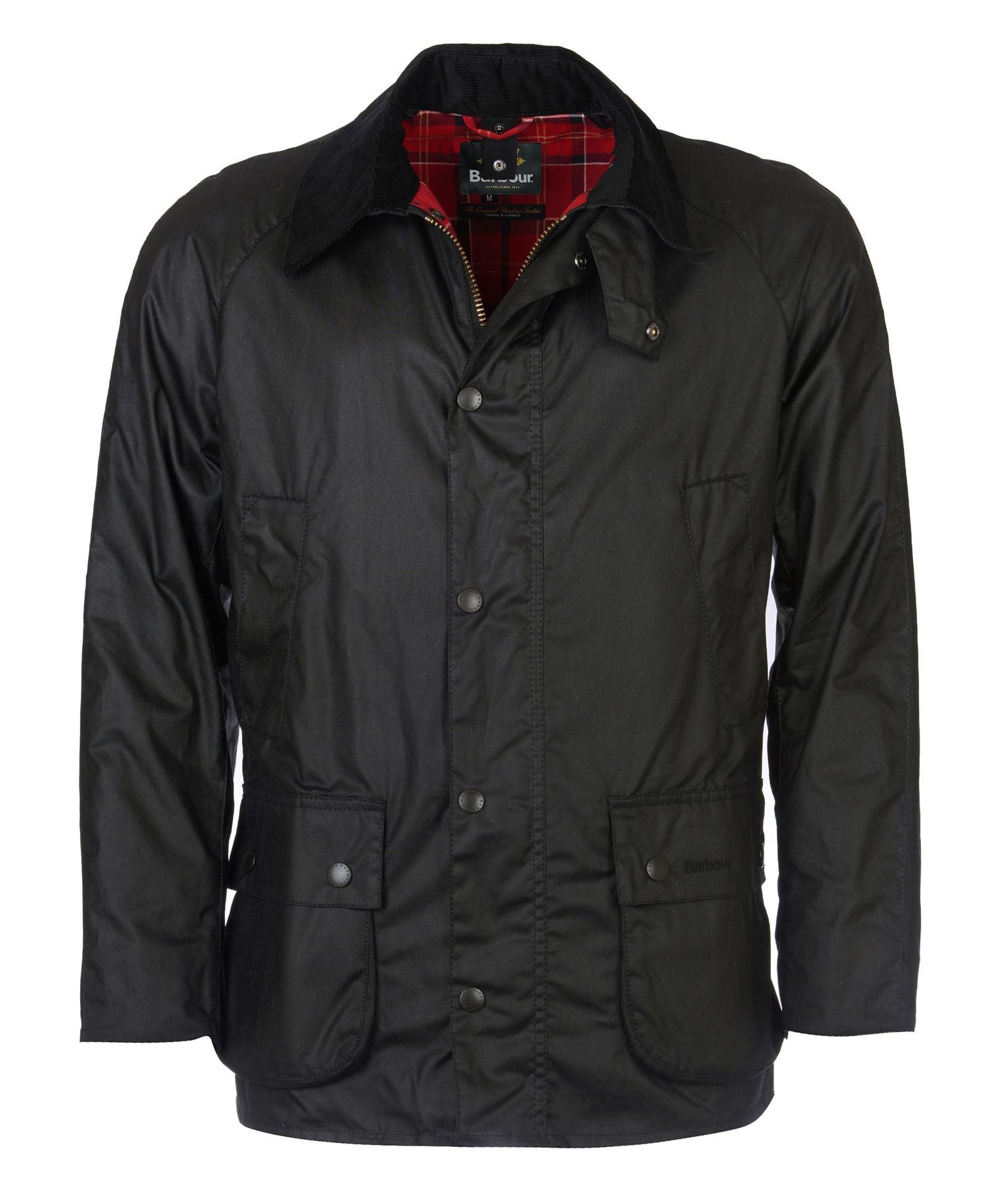 Giubbino Barbour Ashby Wax / Nero - Ideal Moda