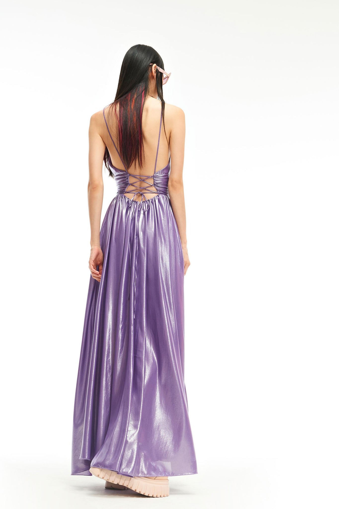 Abito Aniye By Lungo / Viola - Ideal Moda