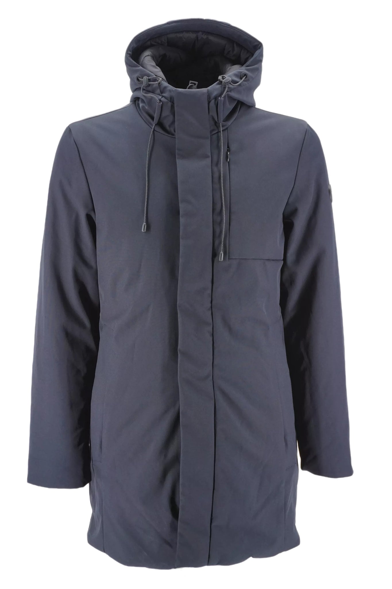 Giaccone in Softshell Clinchberry / Blu - Ideal Moda