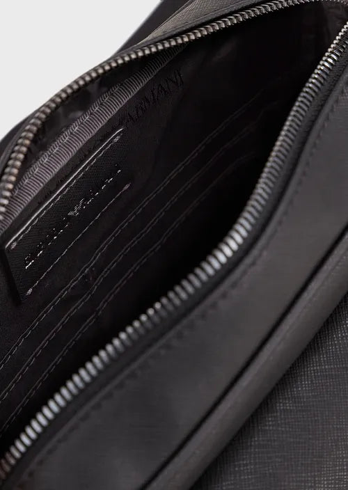 Borsa a Tracolla in Pelle Emporio Armani / Nero - Ideal Moda