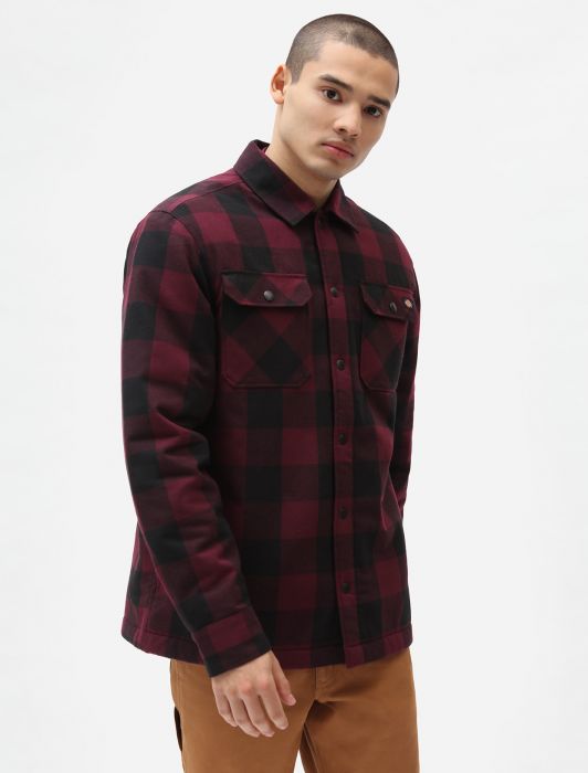 Camicia in Flanella Dickies / Bordeaux - Ideal Moda