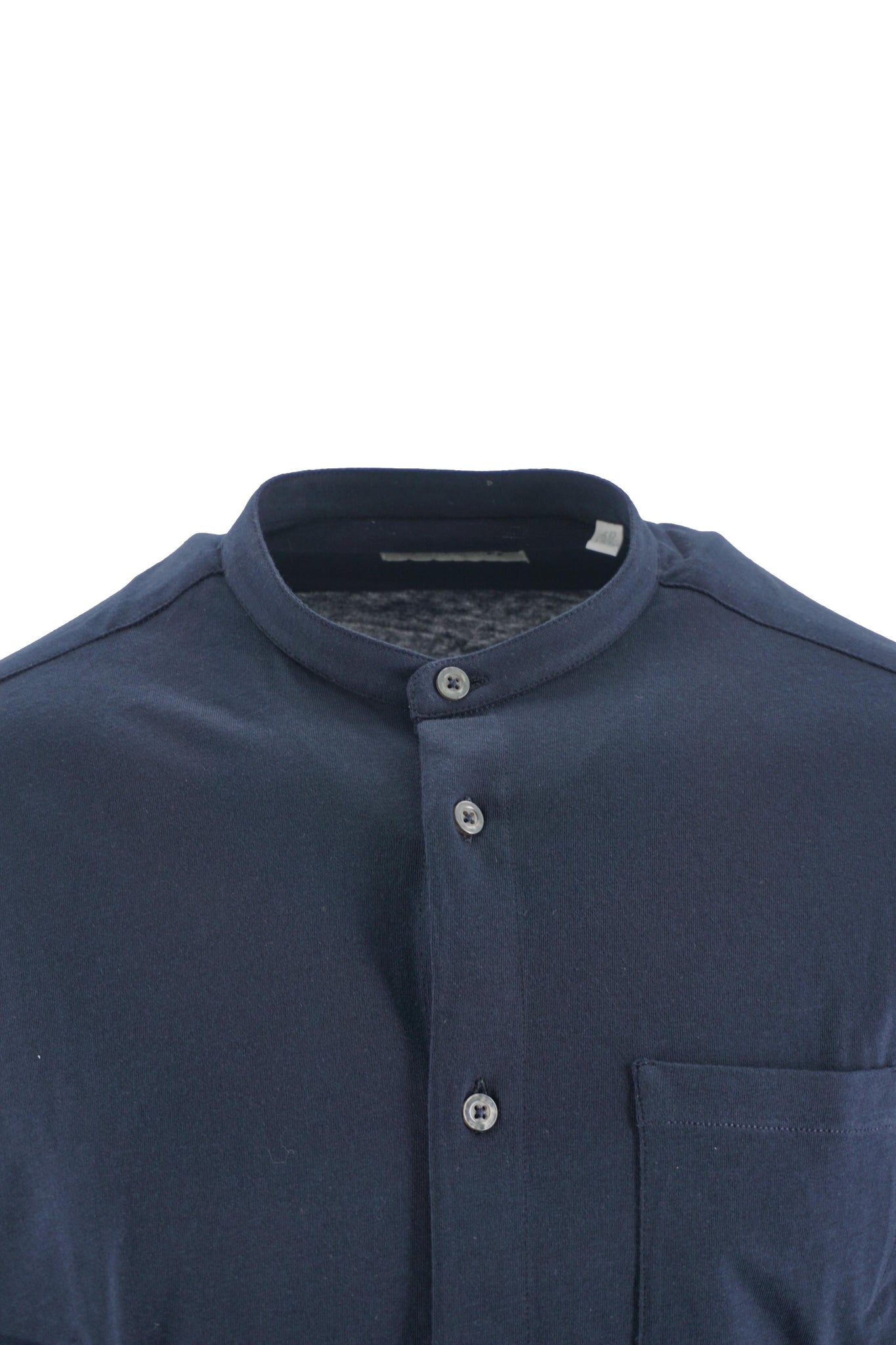 Camicia in Jersey di Cotone Daniele Alessandrini / Blu - Ideal Moda