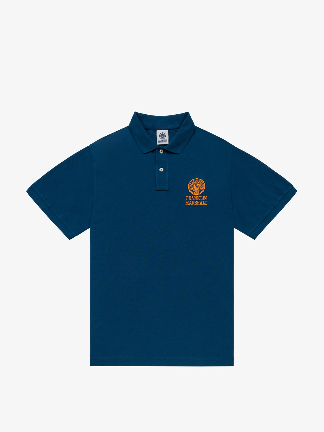 Polo Franklin & Marshall in Piquet / Blu - Ideal Moda
