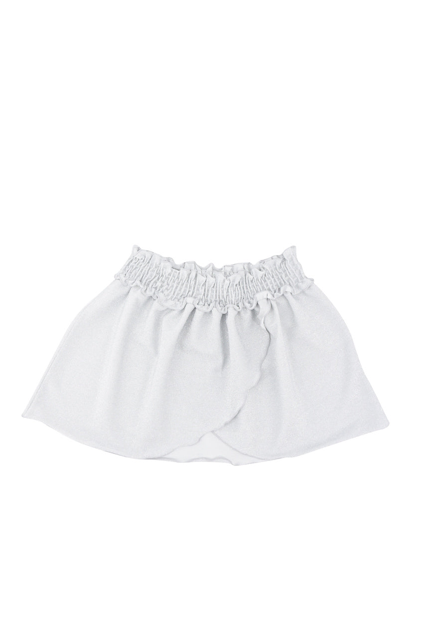 Gonna Mini Exchange Lurex / Argento - Ideal Moda