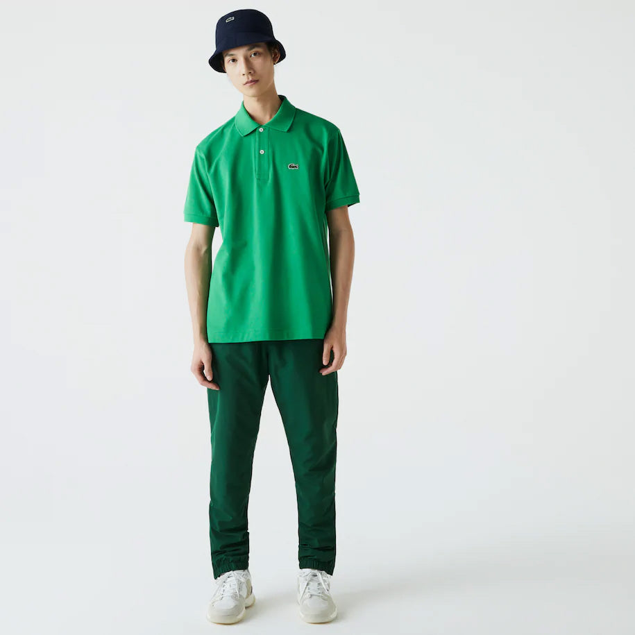 Polo Lacoste L.12.12 classic fit in petit piqué / Verde - Ideal Moda