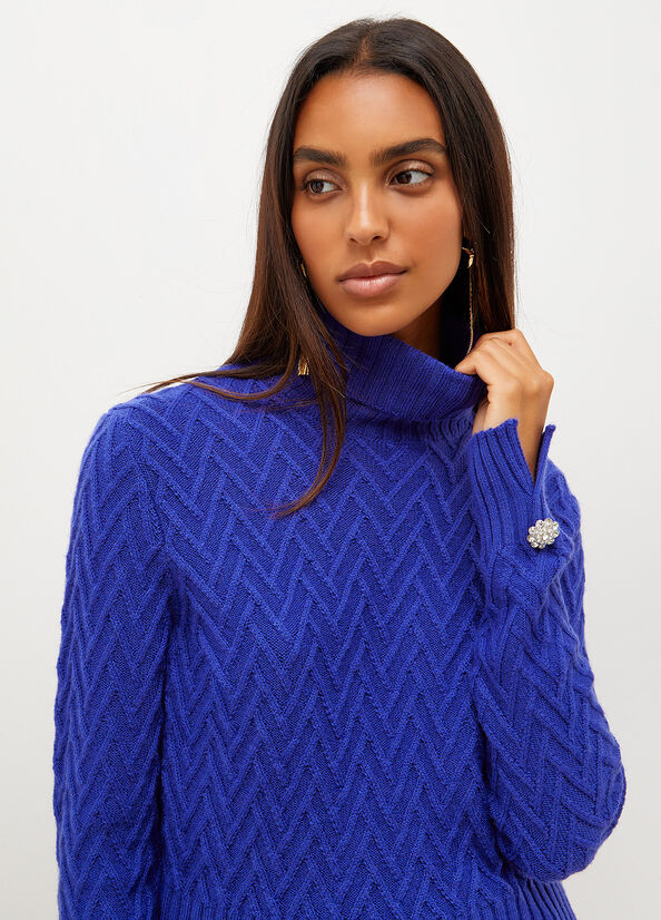Dolcevita in Misto Lana Liu Jo / Bluette - Ideal Moda
