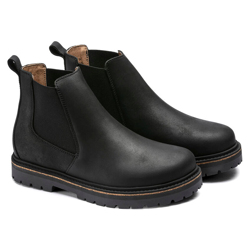 Stivaletto in Pelle Samosciata Birkenstock / Nero - Ideal Moda
