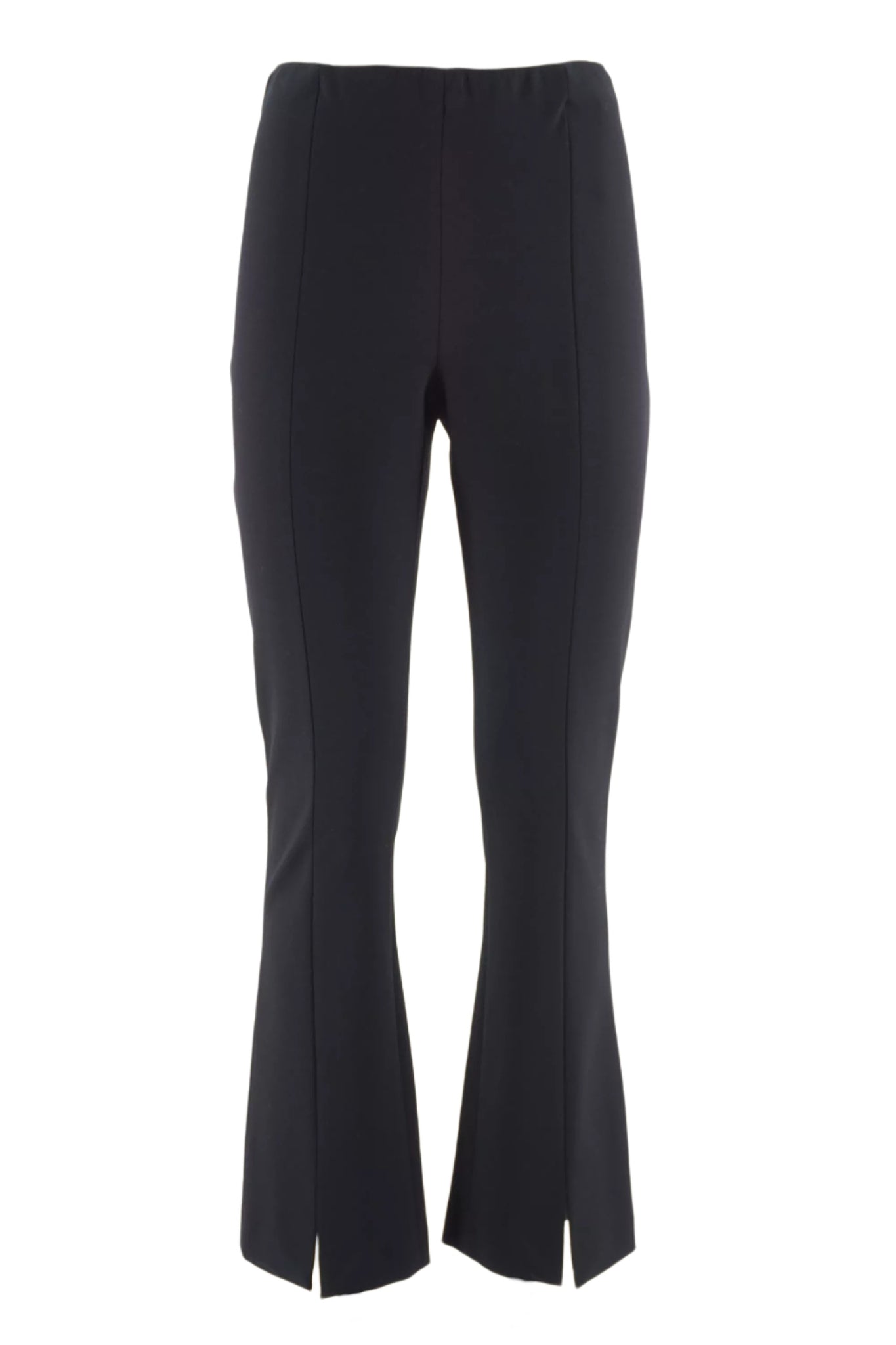 Pantalone a Trombetta in Punto Milano Liviana Conti / Nero - Ideal Moda