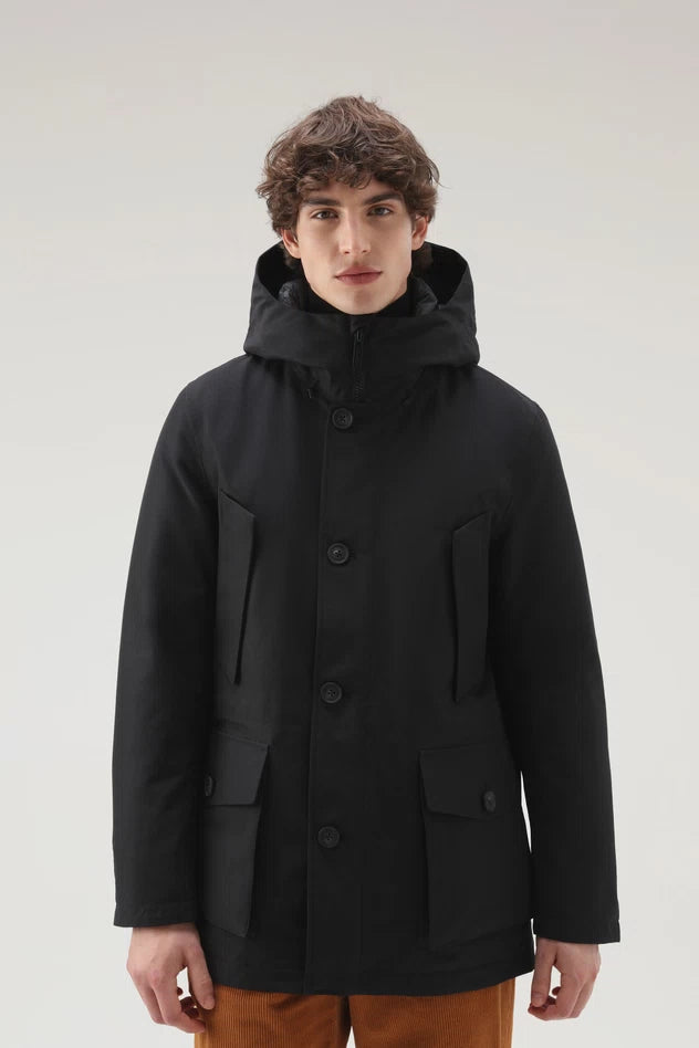 Giubbino in Goretex Woolrich / Nero - Ideal Moda
