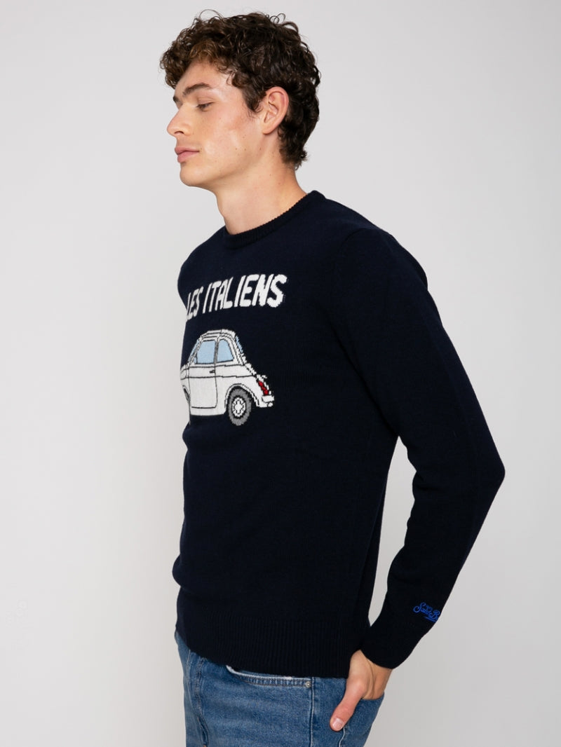 Maglia Mc2 Saint Barth Special Edition / Blu - Ideal Moda