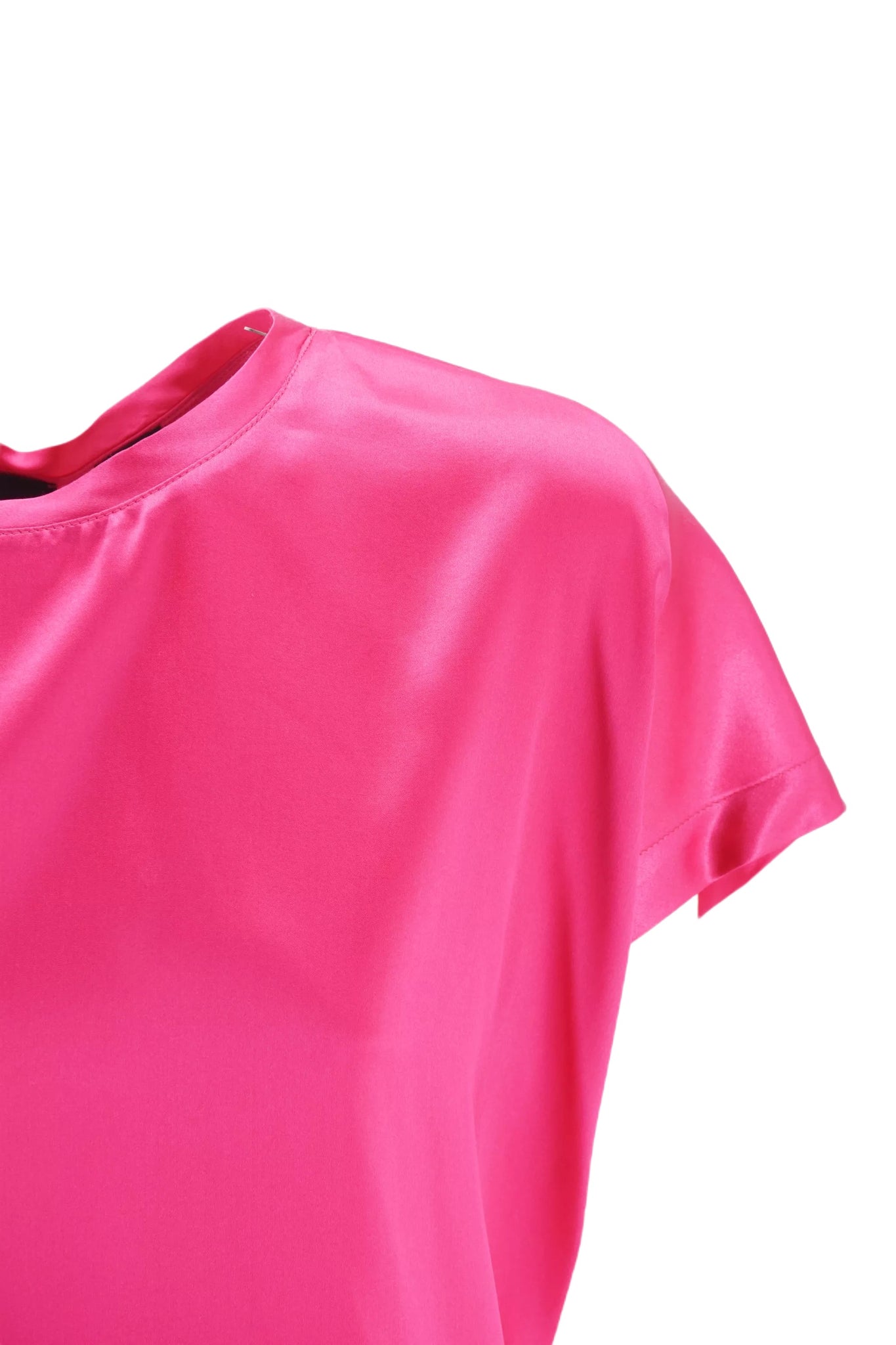 Top in Satin Stretch Pinko / Fucsia - Ideal Moda