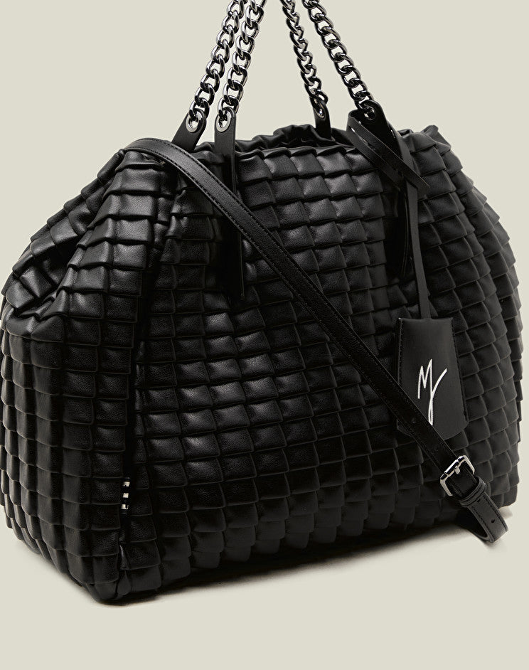 Borsa Jasmine Medium Manila Grace / Nero - Ideal Moda