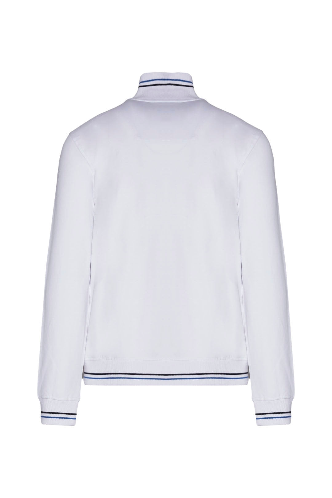 Felpa Aeronautica Militare con Ricami / Bianco - Ideal Moda