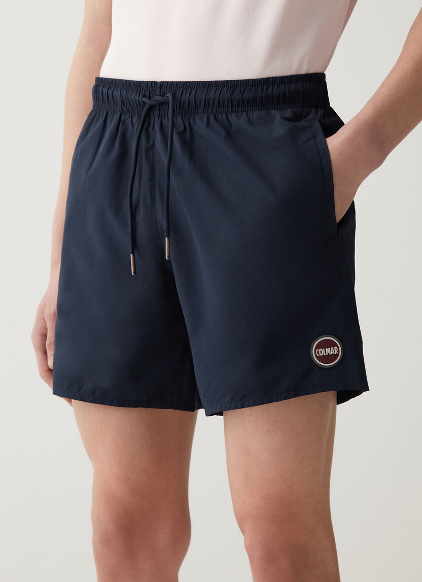 Costume da Bagno con Logo Colmar / Blu - Ideal Moda