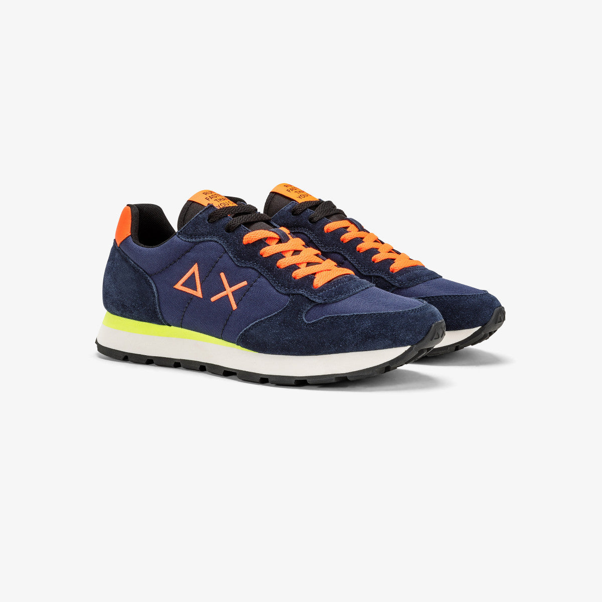 Scarpa Sun 68 Tom Fluo Nylon / Blu - Ideal Moda