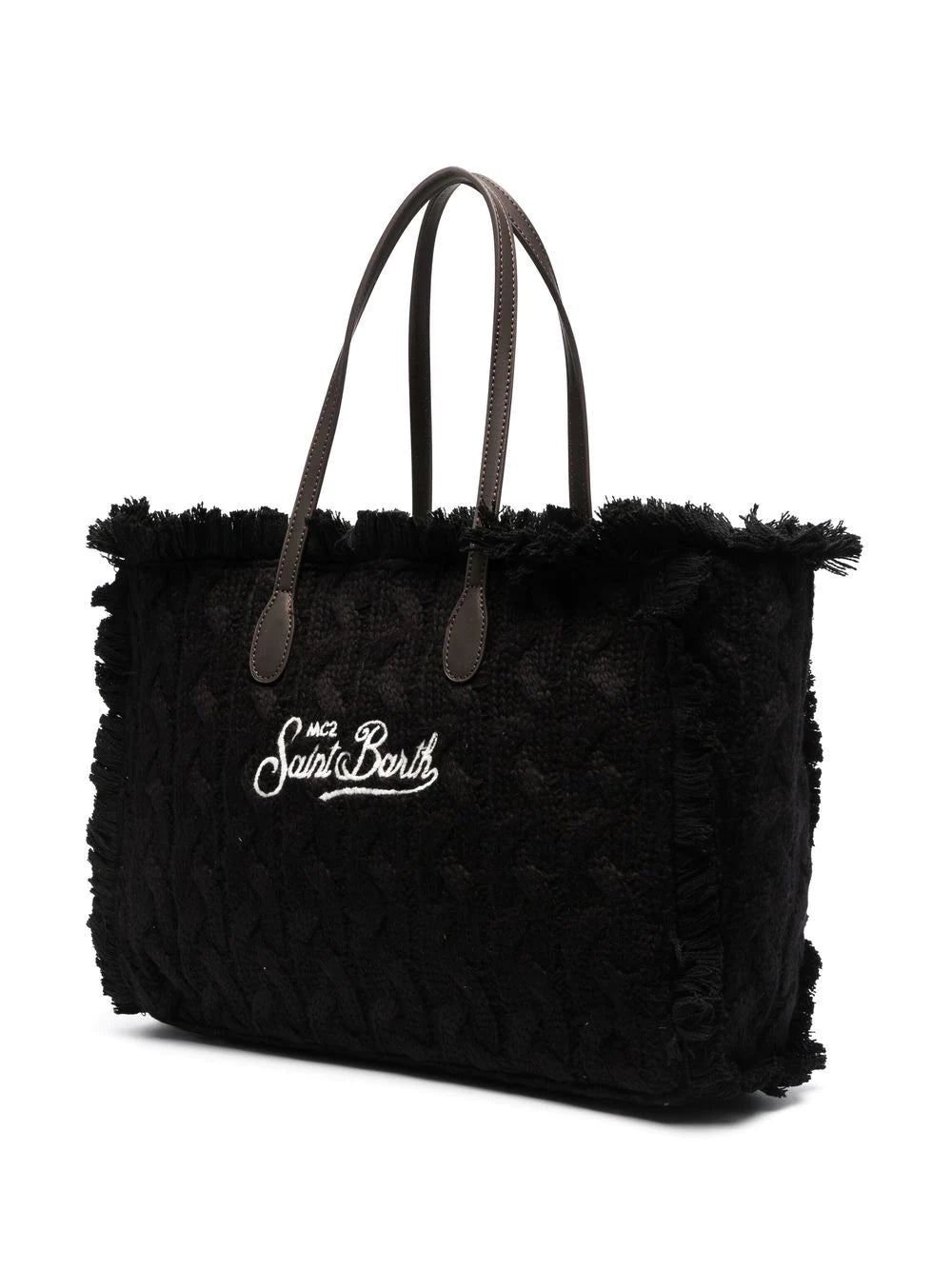 Borsa Vanity in Maglia Mc2 Saint Barth / Nero - Ideal Moda