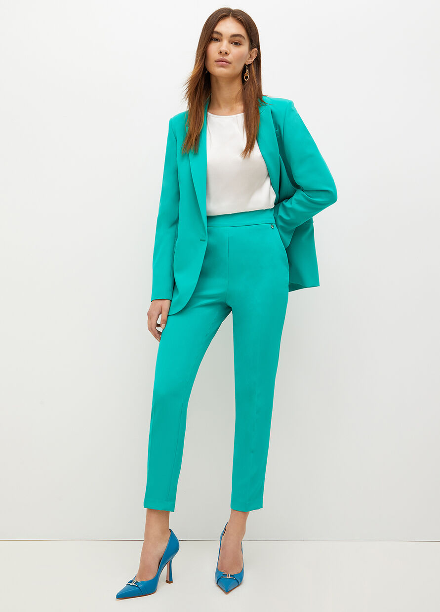 Pantalone a Vita Alta Liu Jo / Verde - Ideal Moda