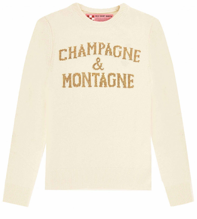 Maglia Saint Barth con Stampa / Bianco - Ideal Moda