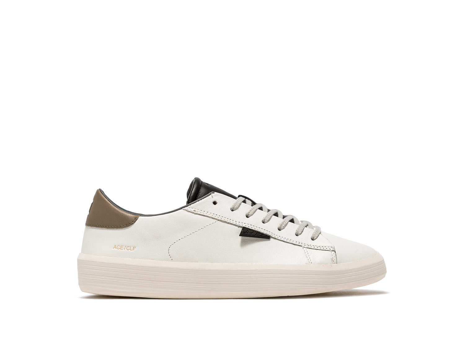 Sneakers Bassa Ace Calf / Bianco - Ideal Moda