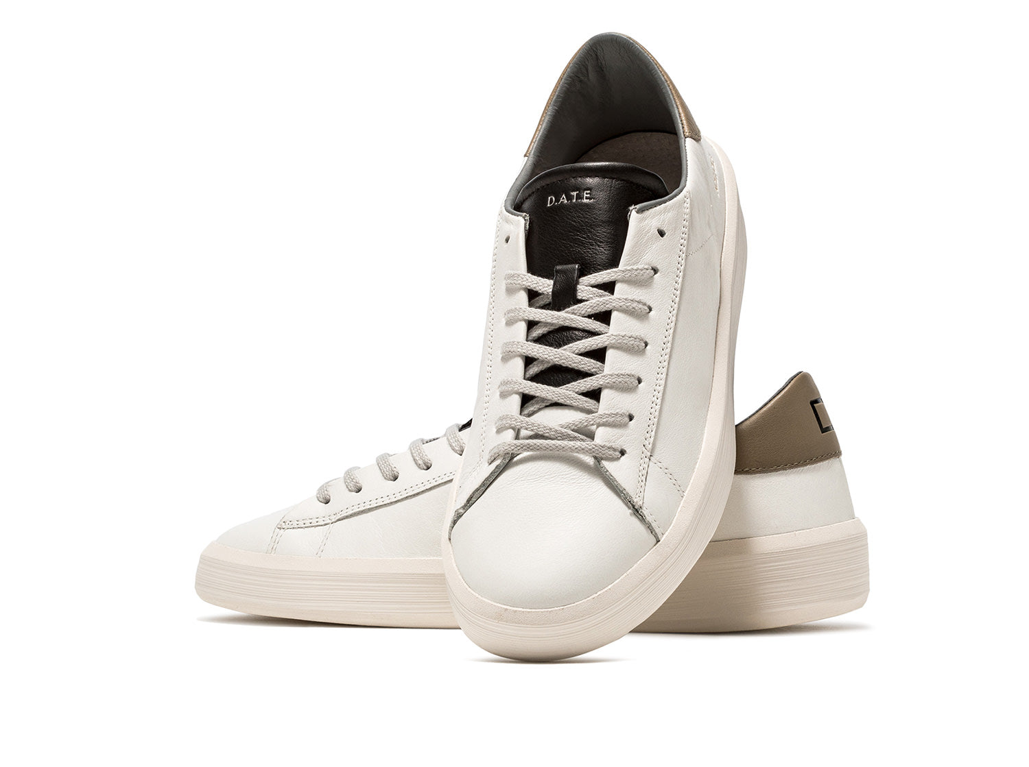 Sneakers Bassa Ace Calf / Bianco - Ideal Moda