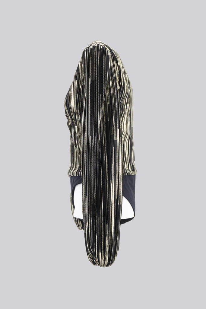 Body Laminato / Nero - Ideal Moda