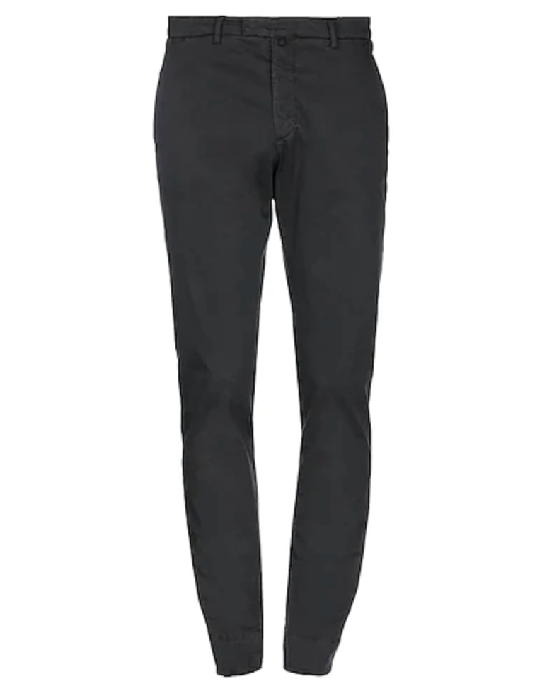 Pantalone Tasca America In Raso / Nero - Ideal Moda