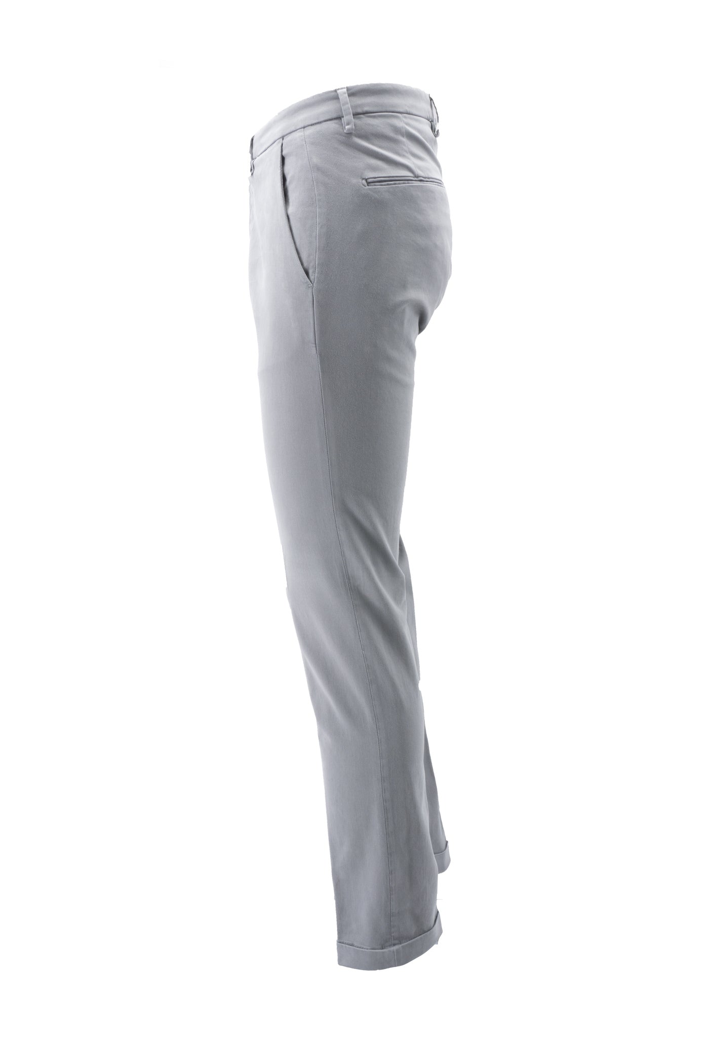 Pantalone Tasca America in Raso / Grigio - Ideal Moda