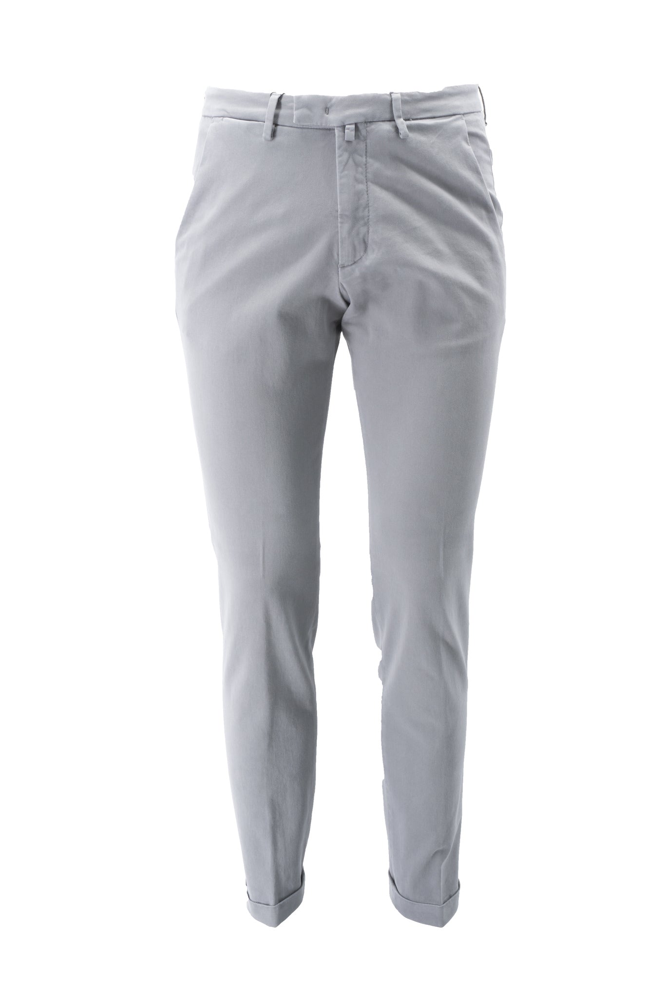 Pantalone Tasca America in Raso / Grigio - Ideal Moda