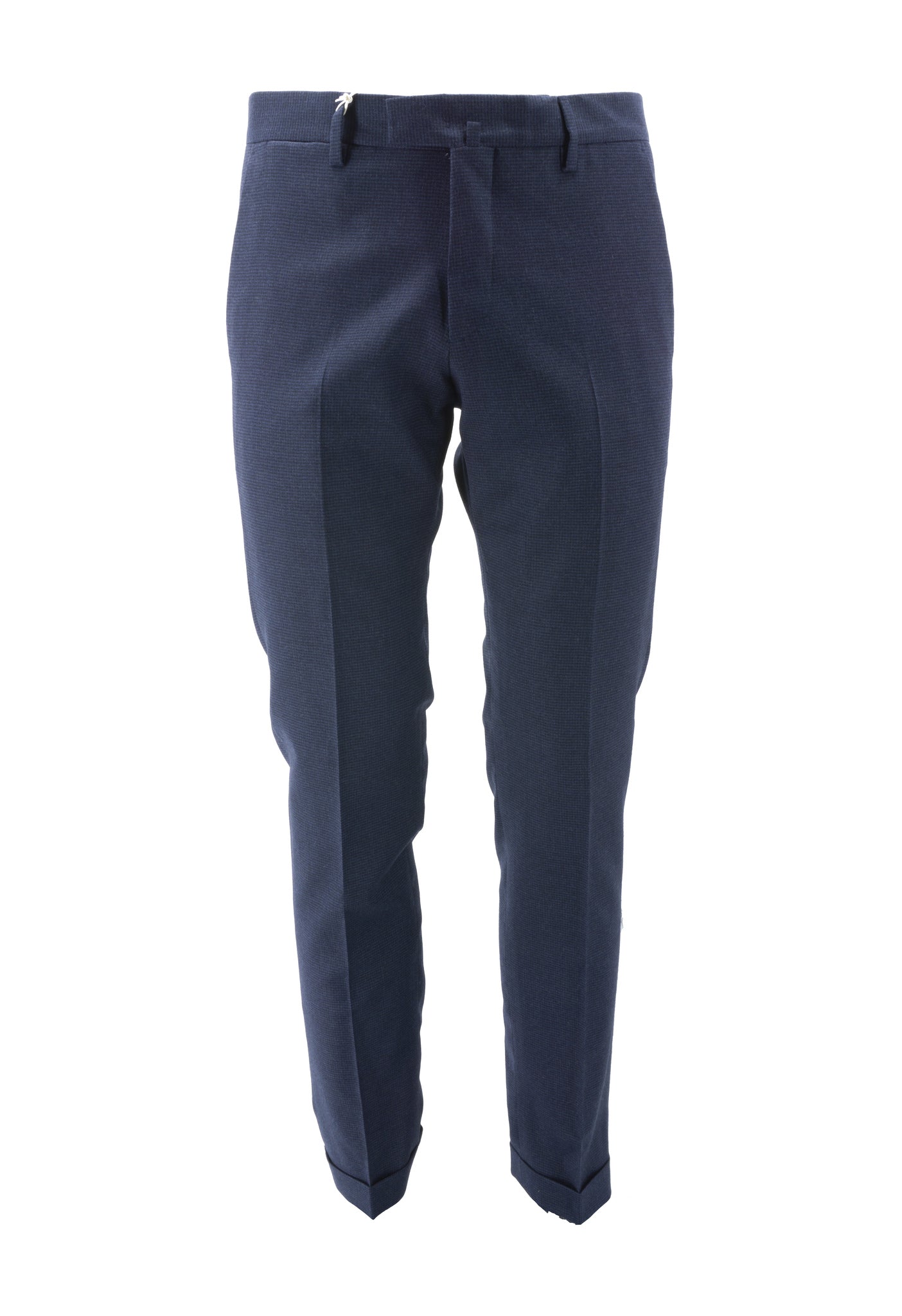 Pantalone Tasca America in Lana / Blu - Ideal Moda