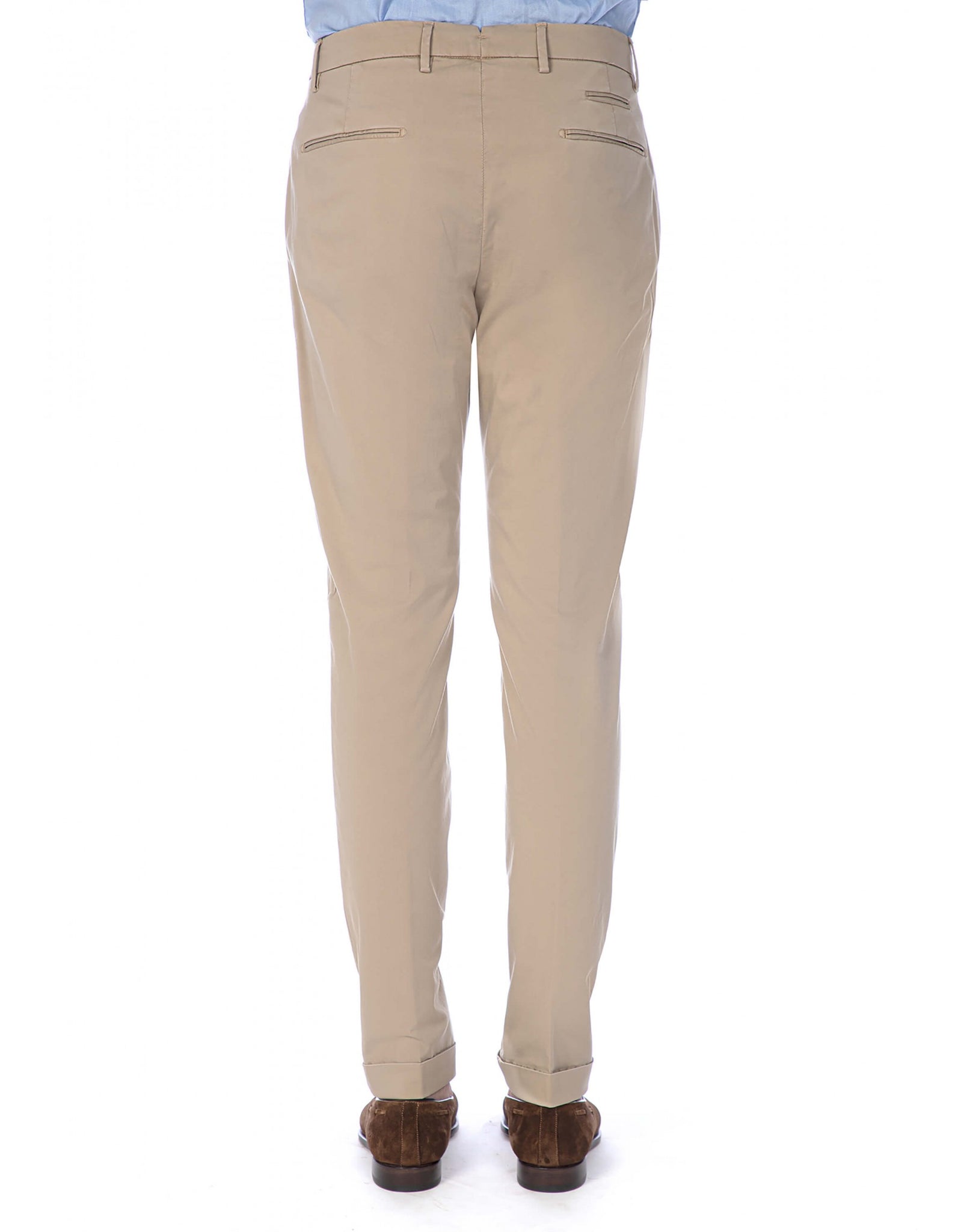 Pantalone Chino Uomo / Beige - Ideal Moda