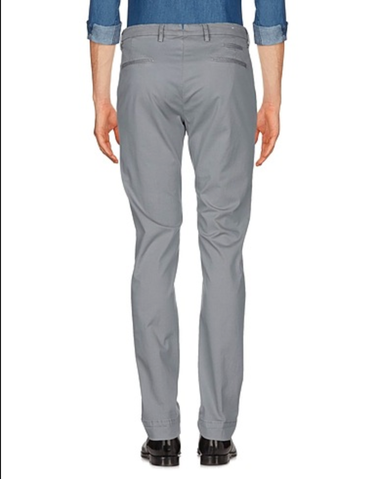 Pantalone Chino Uomo / Grigio - Ideal Moda