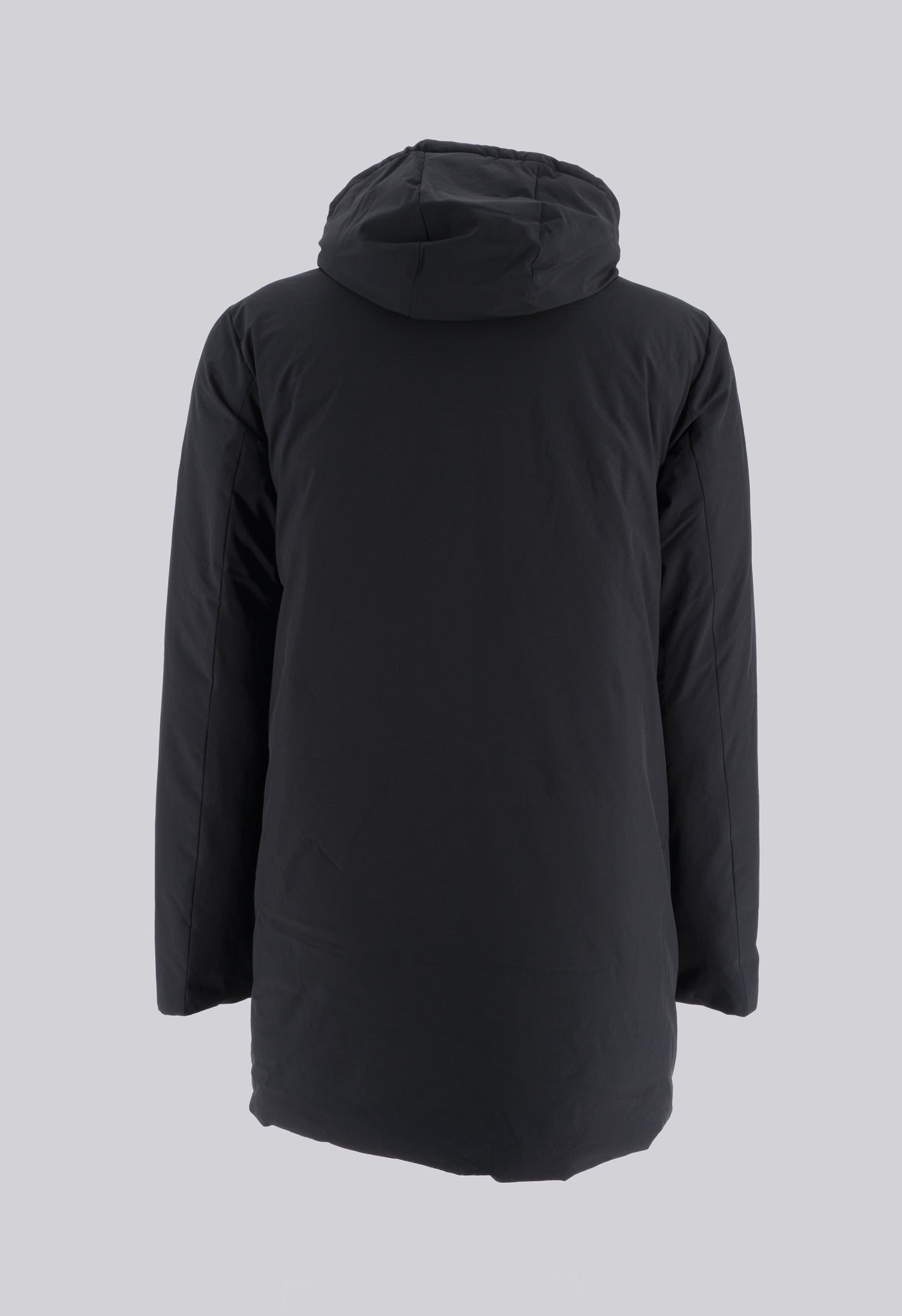 Piumino Lungo Reversibile / Nero - Ideal Moda
