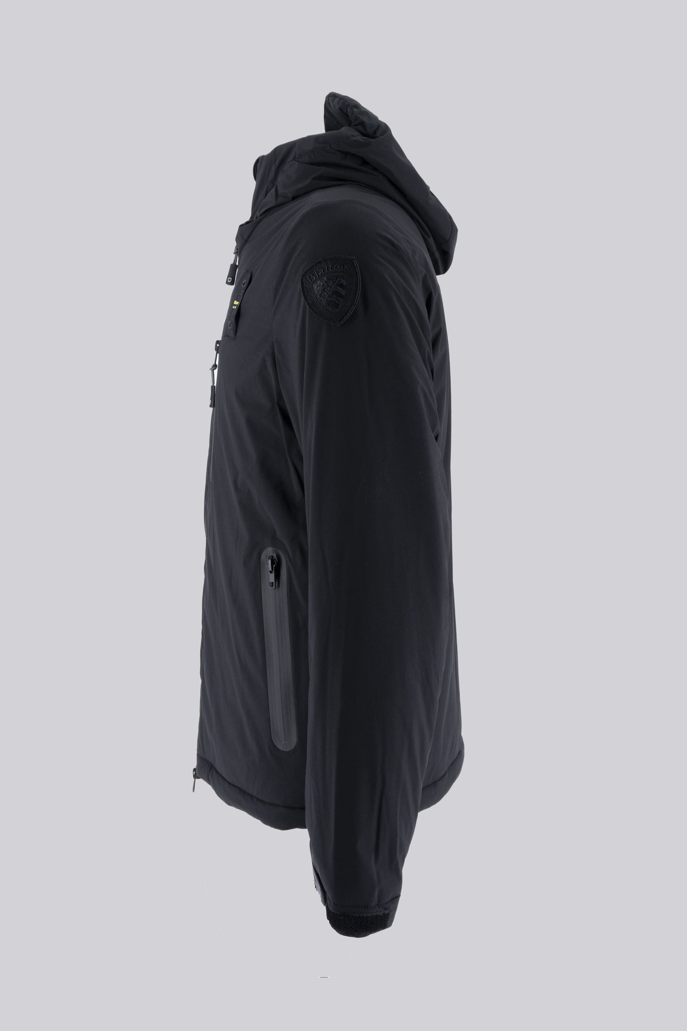 Giubbotto Con Imbottitura Eco / Nero - Ideal Moda
