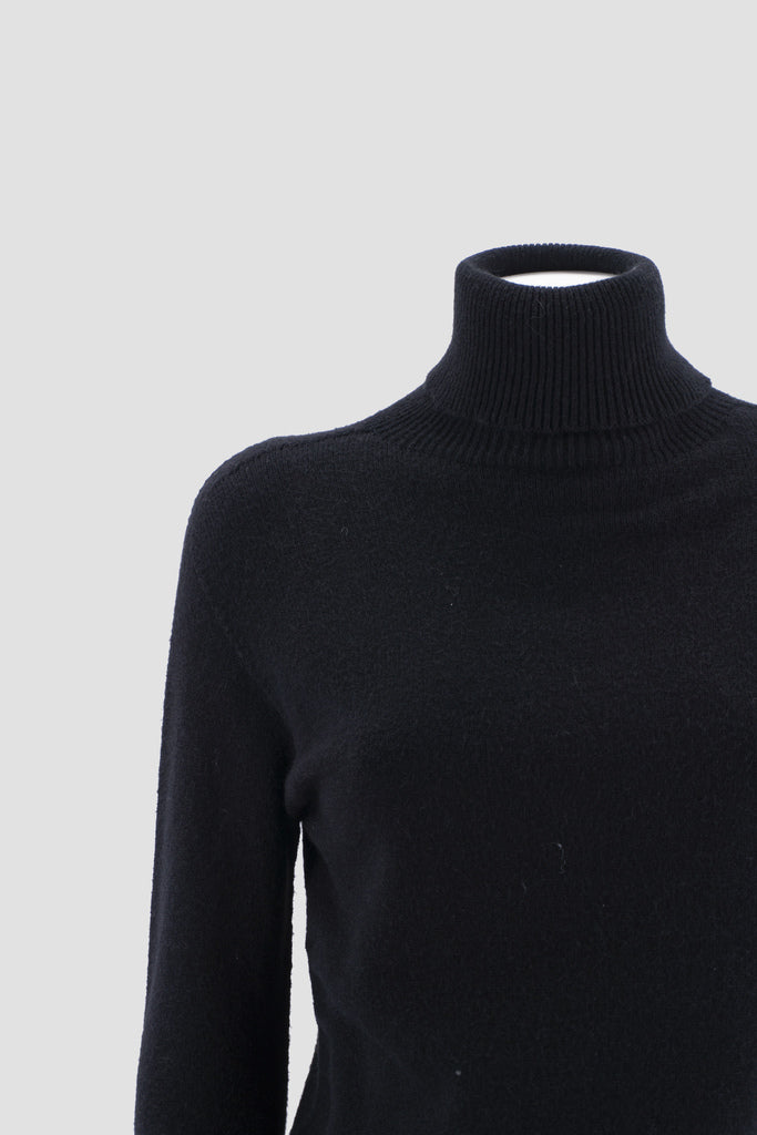 Maglia Collo Alto / Nero - Ideal Moda