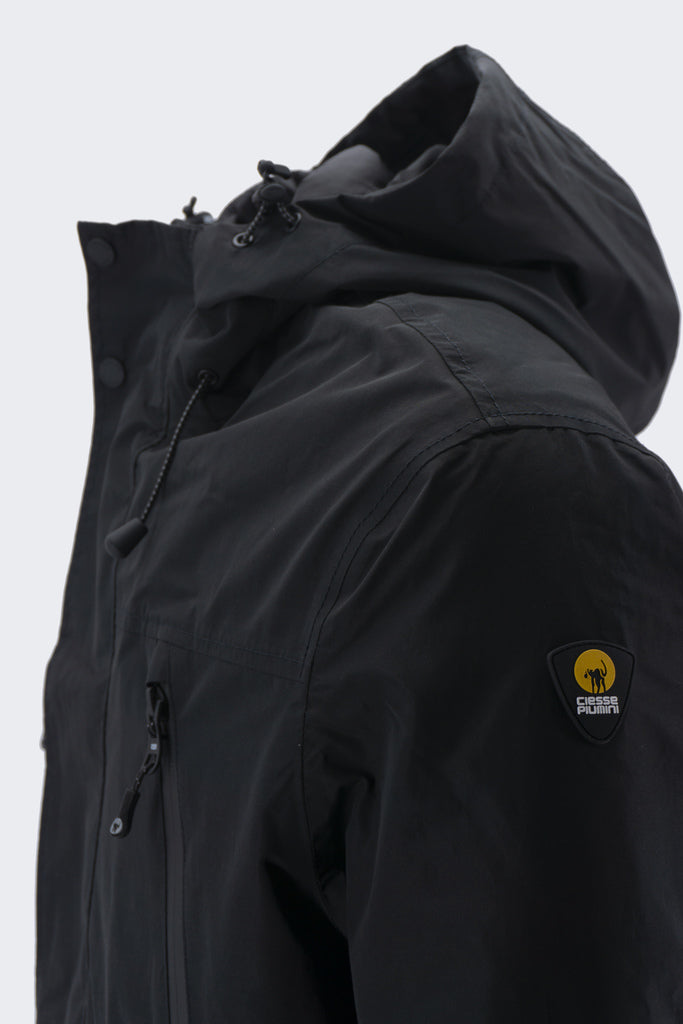Giacca con imbottitura ecologica / Nero - Ideal Moda