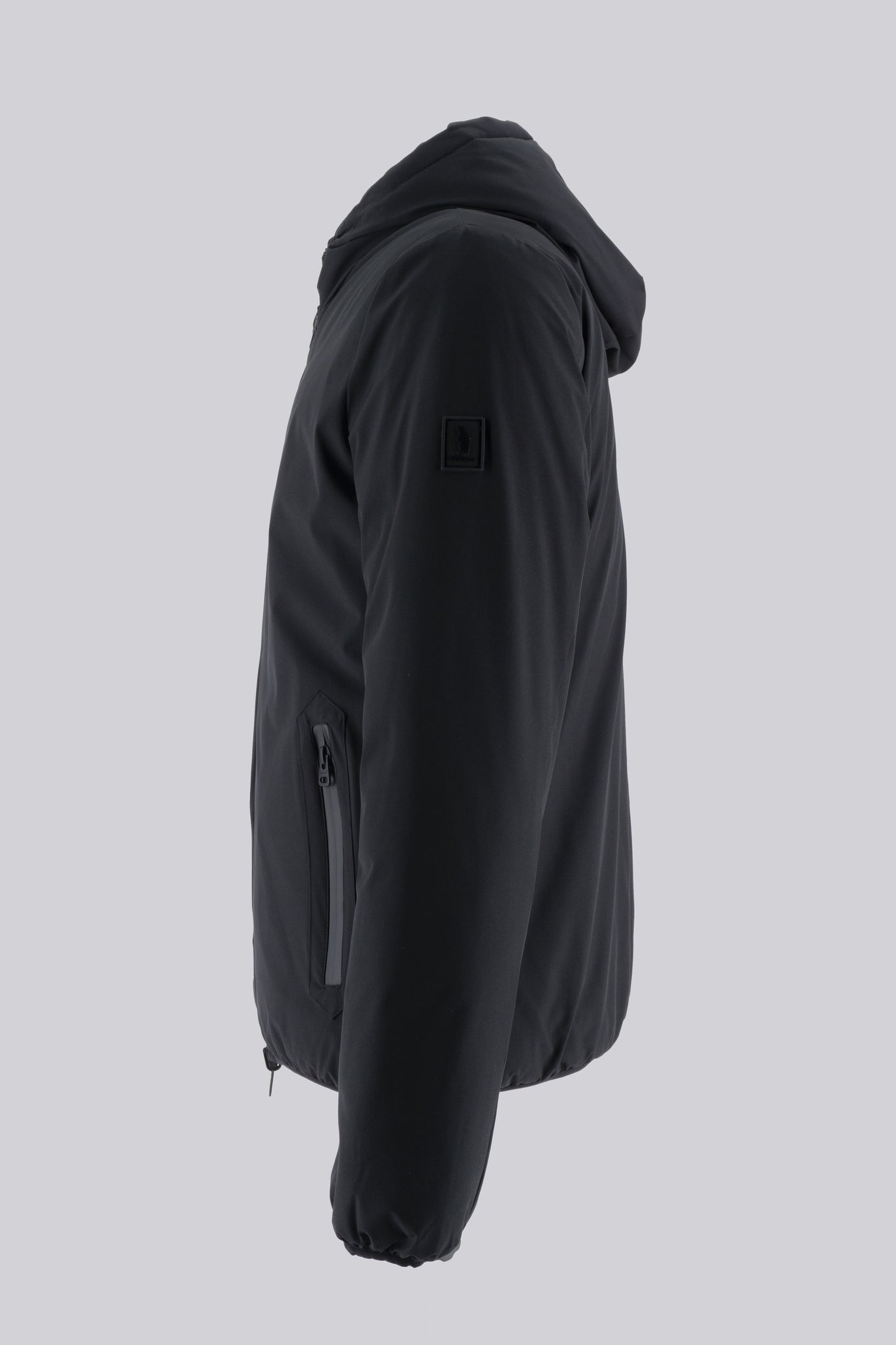 Piumino Corto Reversibile / Nero - Ideal Moda