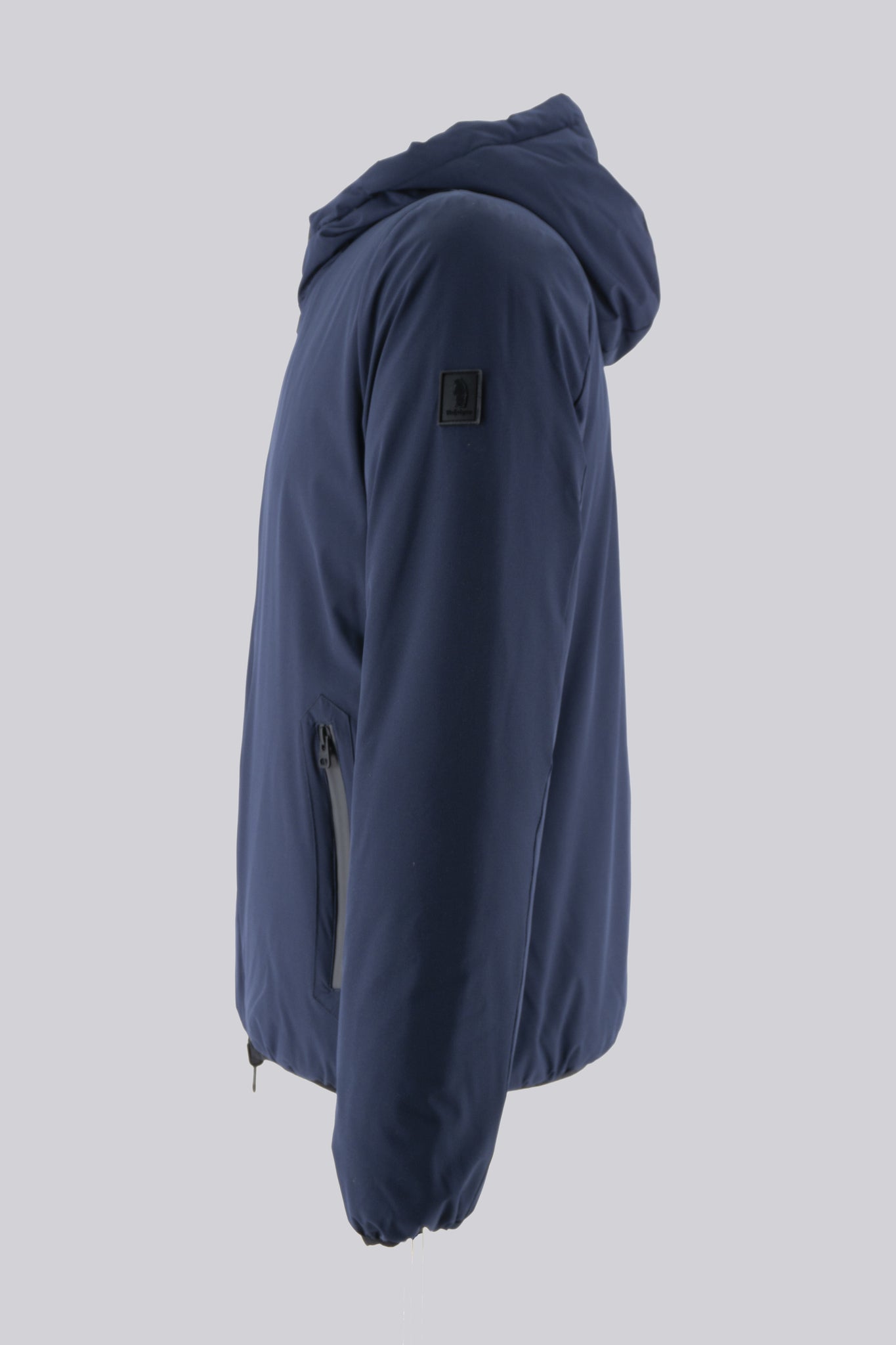 Piumino Corto Reversibile / Blu - Ideal Moda