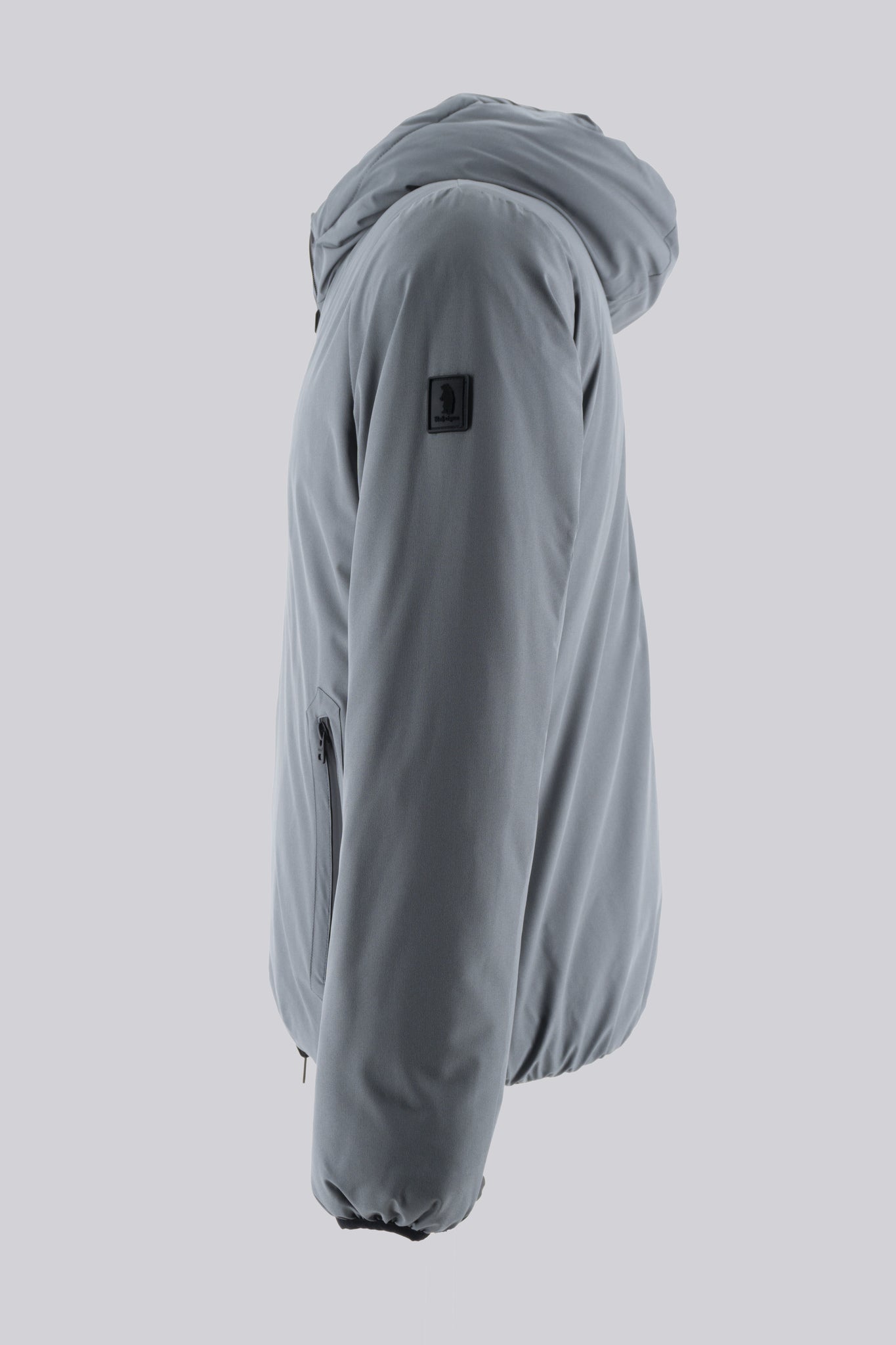 Piumino Corto Reversibile / Grigio - Ideal Moda