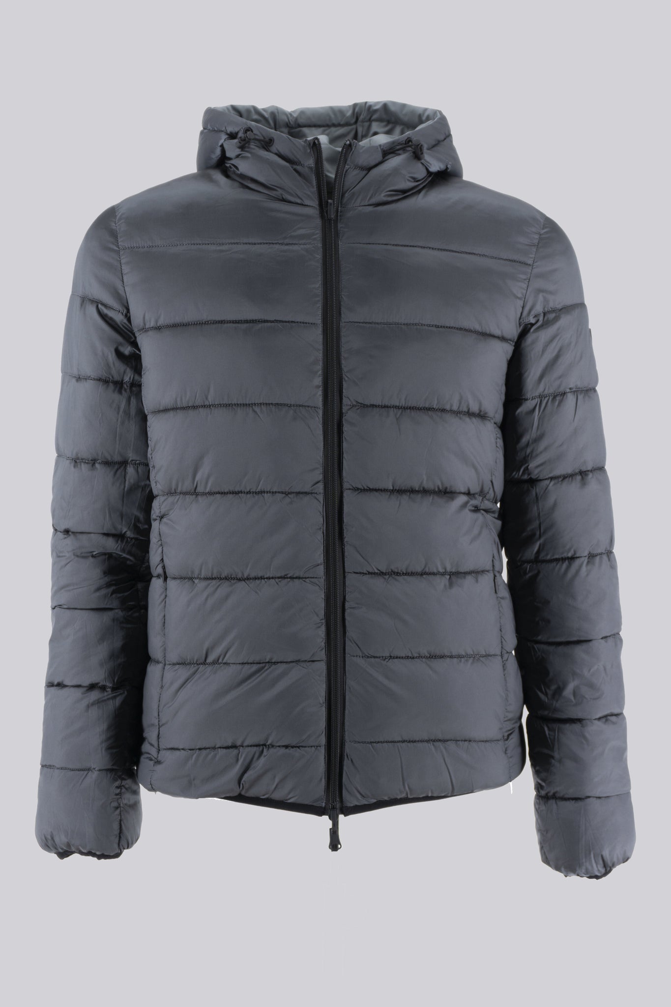 Piumino Corto Reversibile / Grigio - Ideal Moda