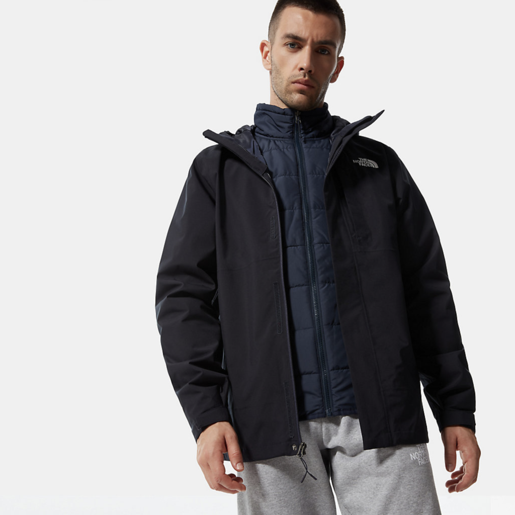 Giacca Uomo Carto Zip-In Triclimate / Blu - Ideal Moda