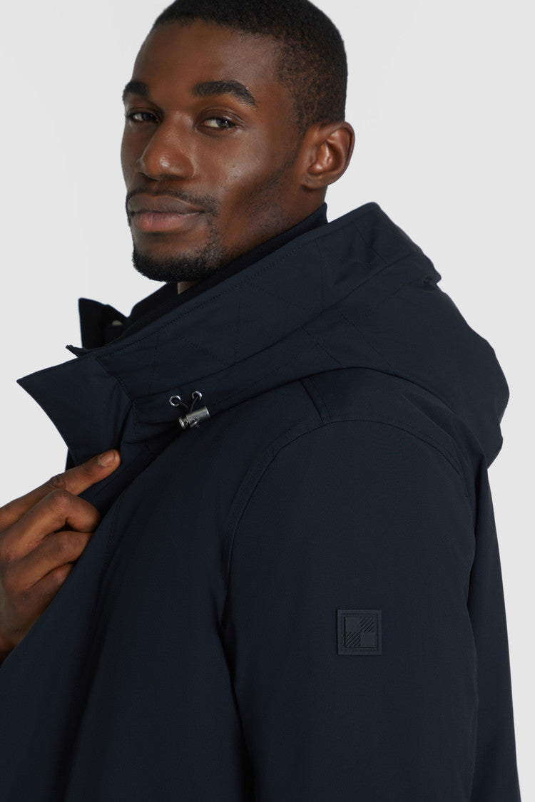 Mountain Parka Stretch / Nero - Ideal Moda