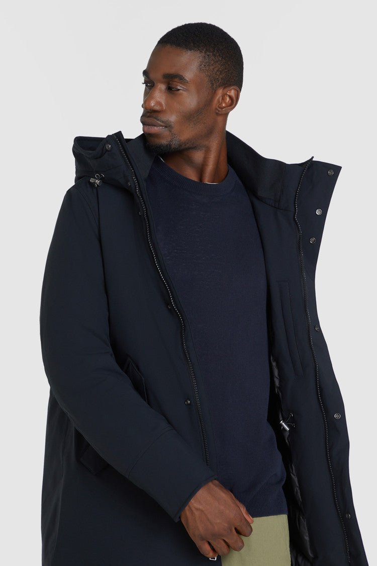 Mountain Parka Stretch / Nero - Ideal Moda