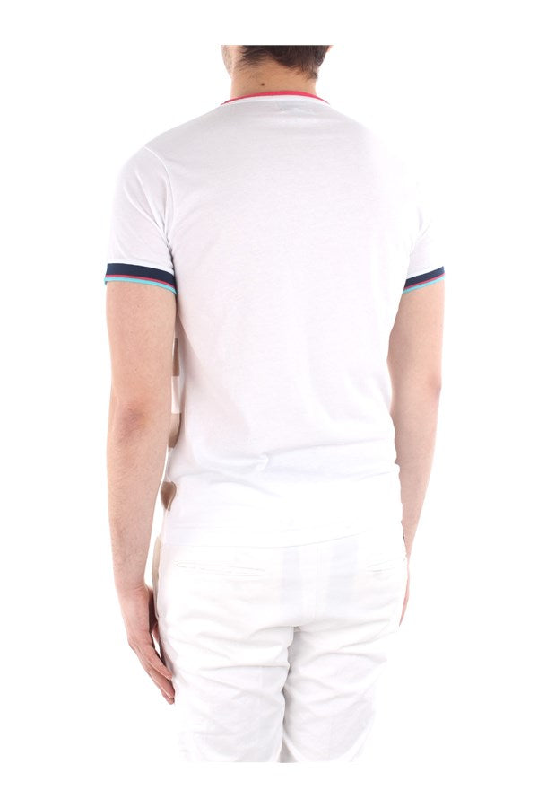 T-Shirt girocollo mezze maniche / Multicolor - Ideal Moda