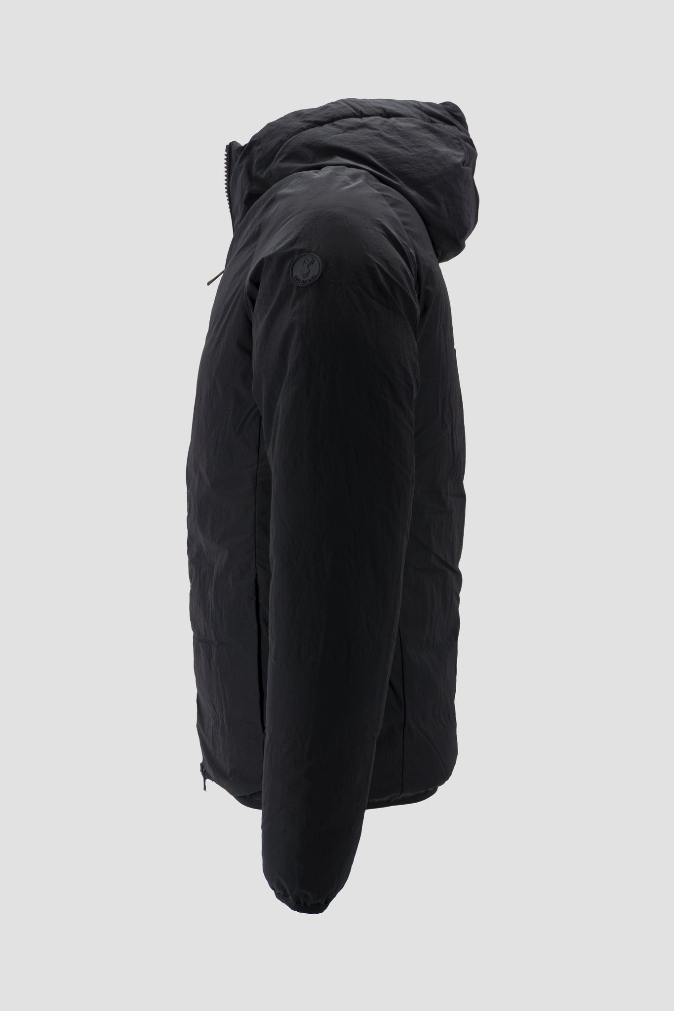 Giubbino in Nylon / Nero - Ideal Moda