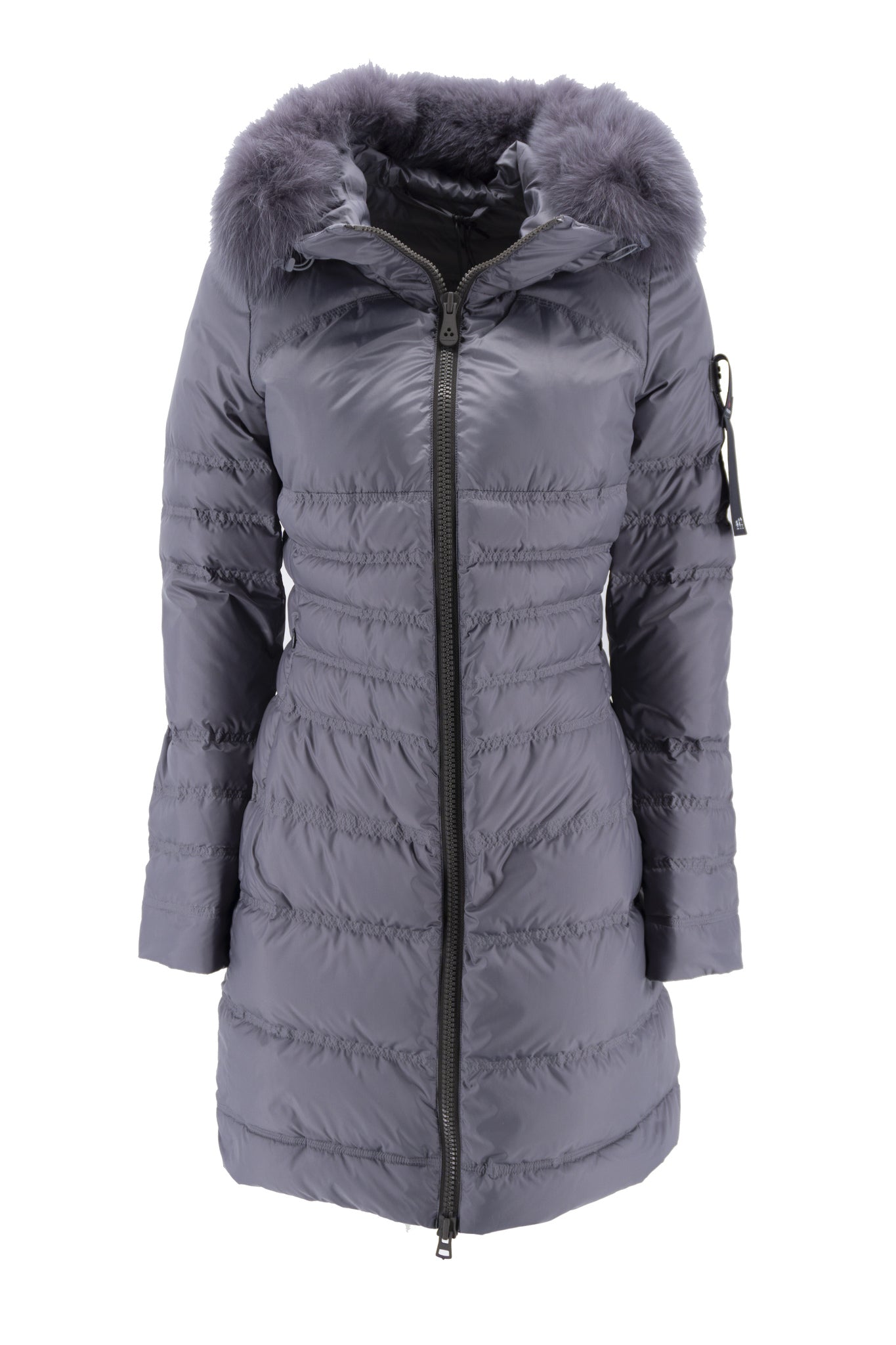 Piumino Lungo Superlight e Morbido / Viola - Ideal Moda