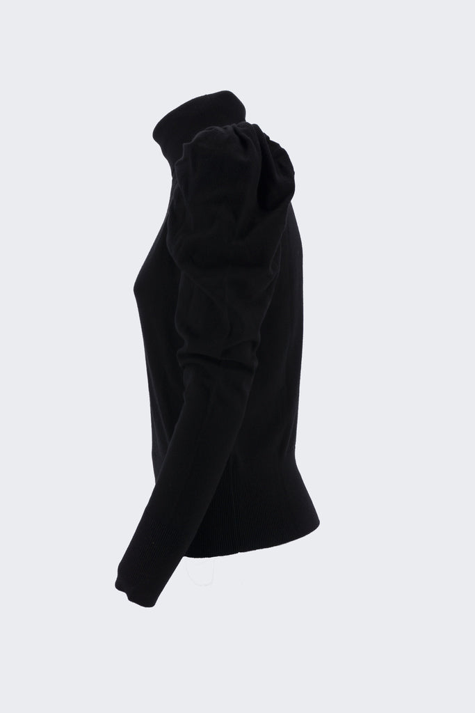Maglia Collo Alto / Nero - Ideal Moda