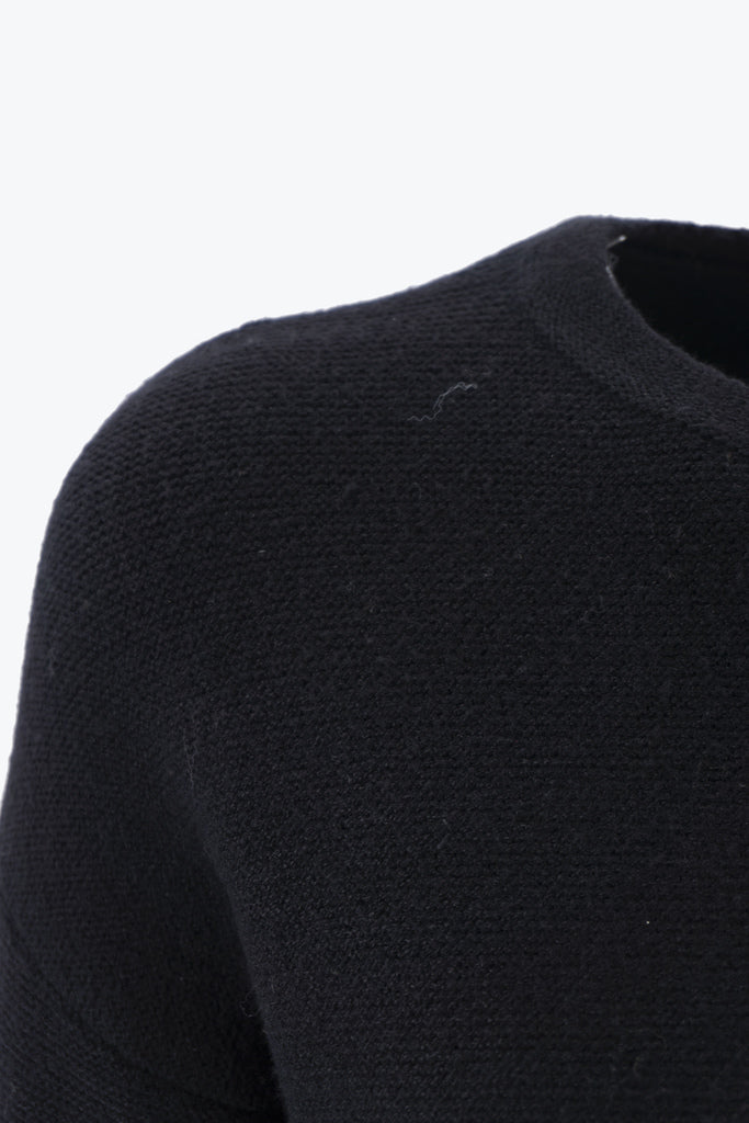 Maglia Girocollo / Nero - Ideal Moda